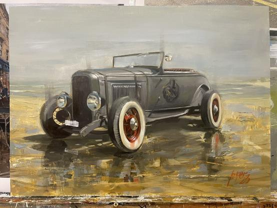 Oils on panel, for a customer in Switzerland.