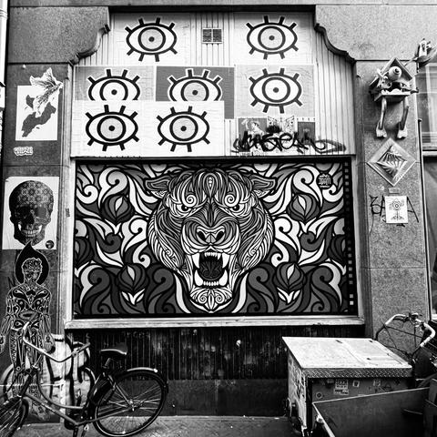 DHM artwork, Gravenstraat.