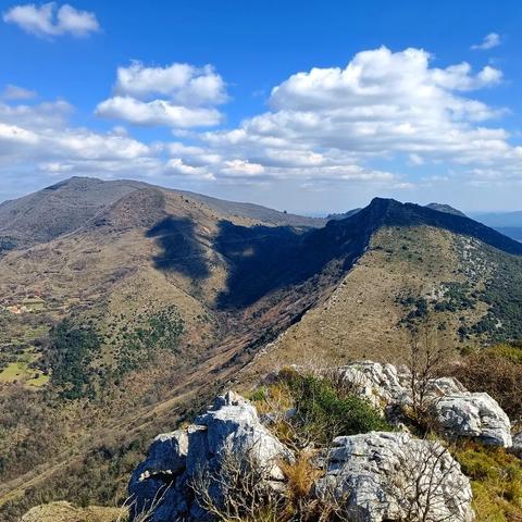 Sur le Ranc de Banes, au dessus de Sumène, et au sud des Cévennes