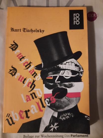 Titelbild rororo - Kurt Tucholsky: Deutschland, Deutschland über alles.