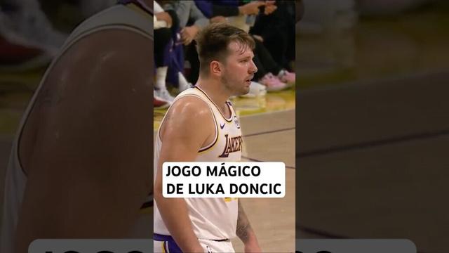 Luka Doncic segue fazendo história com o Los Angeles Lakers! #shorts #nbabrasil #basquete