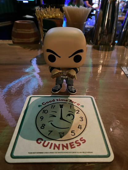 Always a good time for a Guinness (with apple cider)