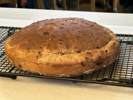 Fresh baked soda bread