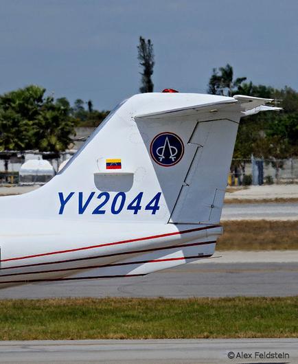 Learjet 35A tail
Venezuelan registration