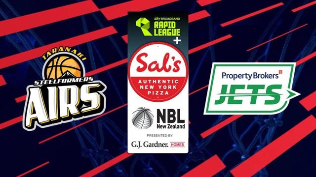 Taranaki Airs vs Manawatu Jets| Full Basketball Game |  @SalsNBL 2025