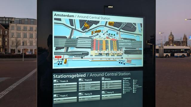 Amsterdam Centraal sign