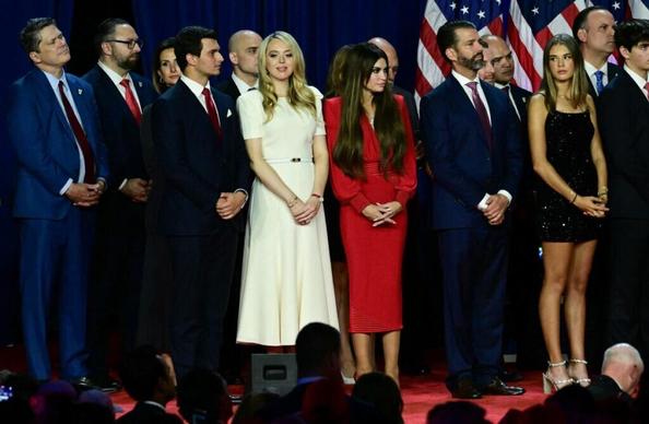 Kai Trump, Donald Trump's granddaughter, began Election Day with playoff golf, ended on victory stage