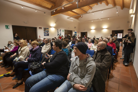 Foto del pubblico in sala