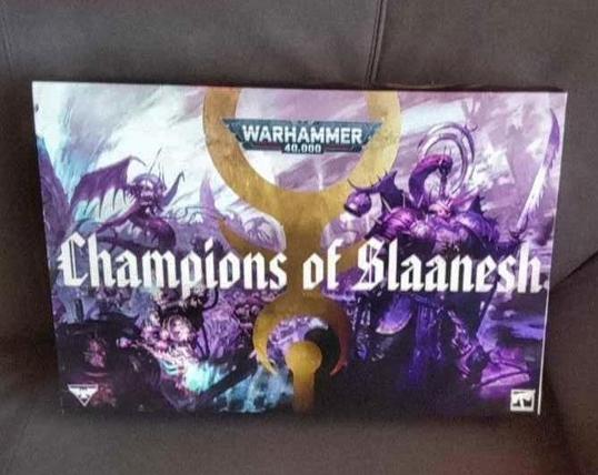 Photo of the Champions of Slaanesh Box.