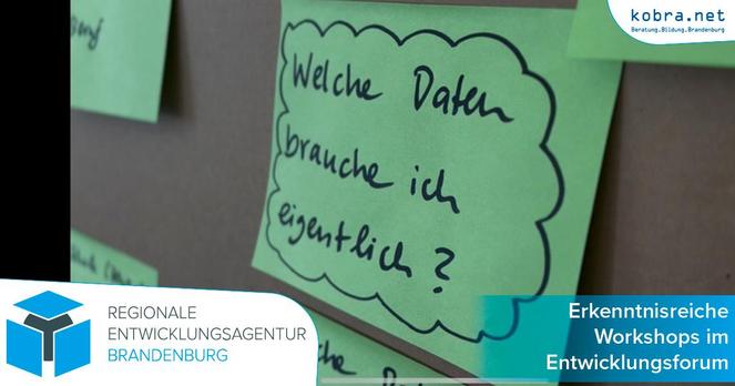 Karte mit Schriftzug darauf: Welche Daten brauche ich eigentlich?