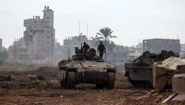 Tancs israelians a la Franja de Gaza (Reuters/Evelyn Hockstein)