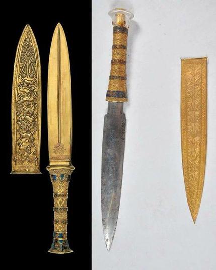 The dagger buried with Tutankhamun is not of this world.