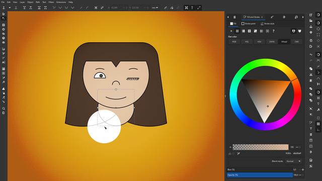Sketchpad comic vector graphic illustration