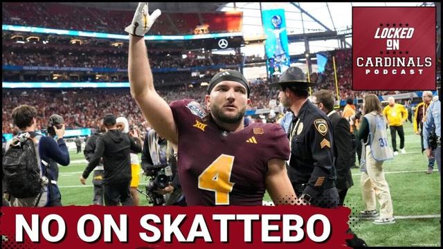 Arizona Cardinals Should be 100% OUT on Arizona State's Cam Skattebo