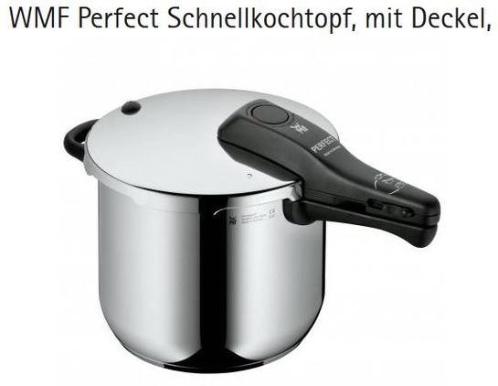 WMF Perfect Schnellkochtopf, mit Deckel.