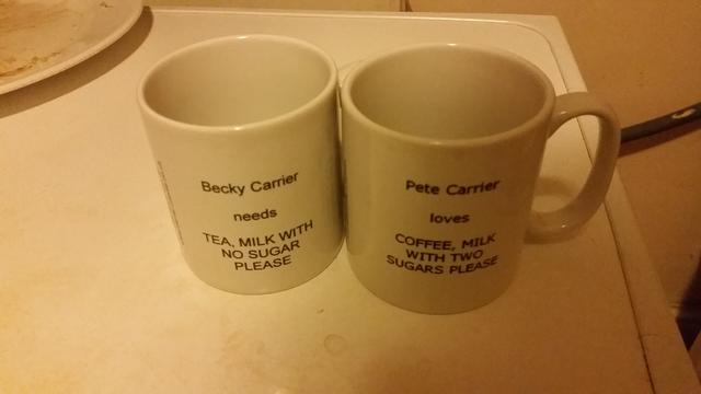 Image of personalised mug.