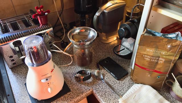 #CoffeeGrinding...
