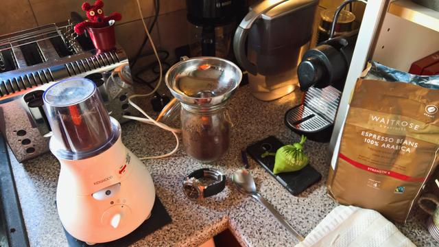 #Still #CoffeeGrinding...