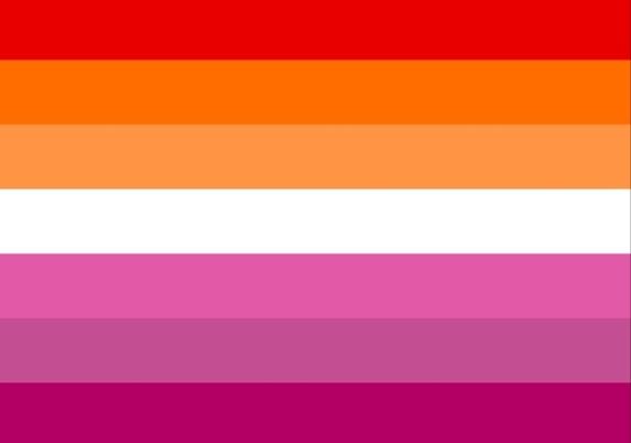 Drapeau lesbienne