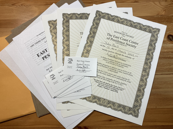 Hermetic Library Mail Call 19mar2025 Envelope Open
