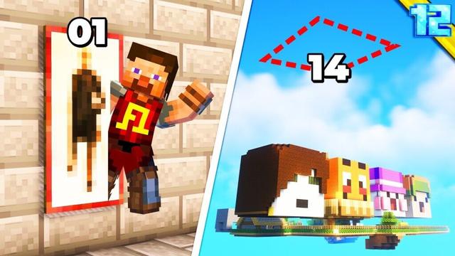 Die 13 einfachsten und BESTEN Geheimverstecke in Minecraft!