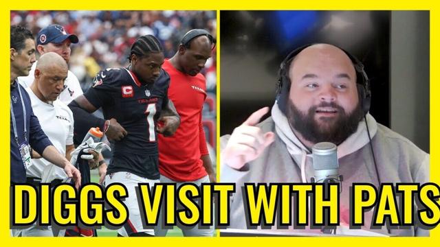 WR Stefon Diggs Visiting with the Patriots