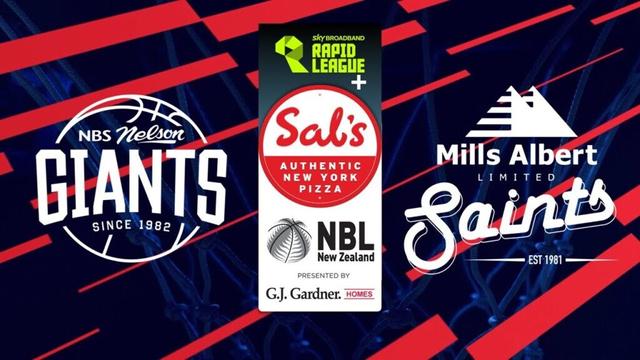 Nelson Giants vs Wellington Saints | Full Basketball Game |  @SalsNBL 2025
