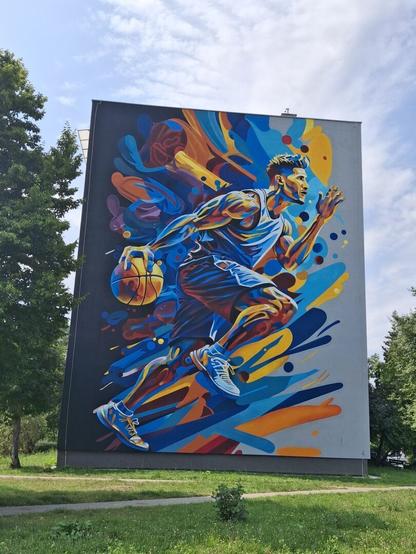 Artwork by Michał Skowron in Sosnowiec, Poland