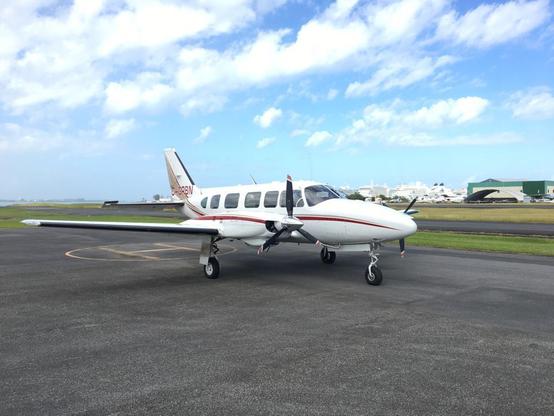 Photo of aircraft on the ground.