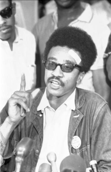 H. Rap Brown in 1967. By Marion S. Trikosko - This image is available from the United States Library of Congress&#039;s Prints and Photographs divisionunder the digital ID ppmsc.01263.This tag does not indicate the copyright status of the attached work. A normal copyright tag is still required. See Commons:Licensing for more information., Public Domain, https://commons.wikimedia.org/w/index.php?curid=2940765