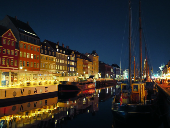 Nyhavn, Copenhagen at night