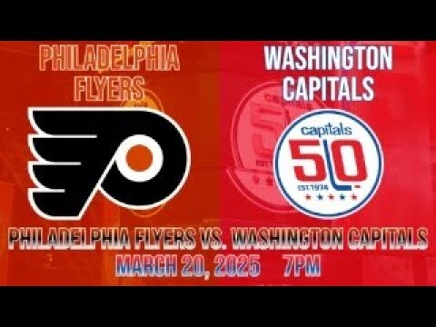 Philadelphia Flyers vs. Washington Capitals | (Live Reaction & Play-By-Play)