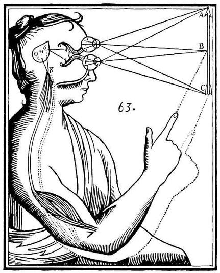 picture from Descartes "mind-body-dualism"