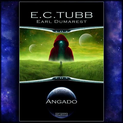 Cover DUMAREST 29. Ein grünes Feld mit einem mysteriösen roten Kapuzenwesen am Horizont.