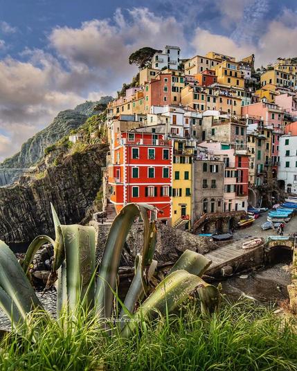 Riomaggiore, Cinque Terre, Liguria, Italia