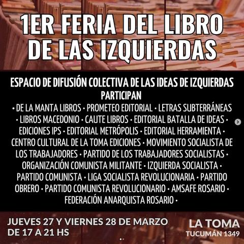FERIA DEL LIBRO DE LAS IZQUIERDAS