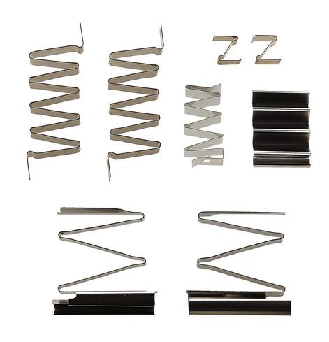 Accordion springs are as the name suggests, springs under tension whose zig-zag shape resembles the bellows of an accordion.  (Unlike accordions, the springs push back out when they're compressed.)
