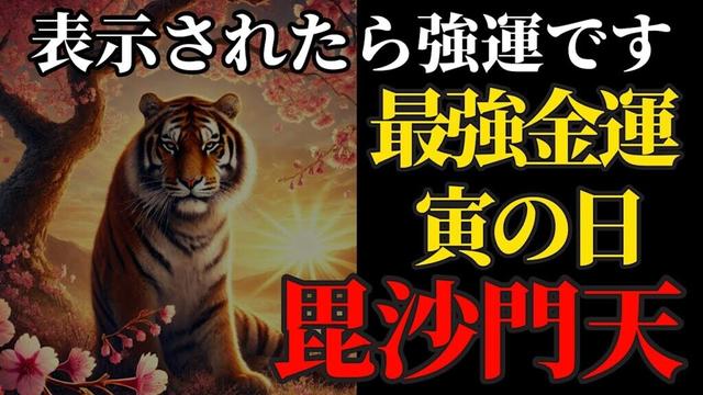 3月22日 寅の日×一粒万倍日×下弦の月 最強金運日 毘沙門天さまに感謝の祈りをささげる【錦織寺】パワースポット