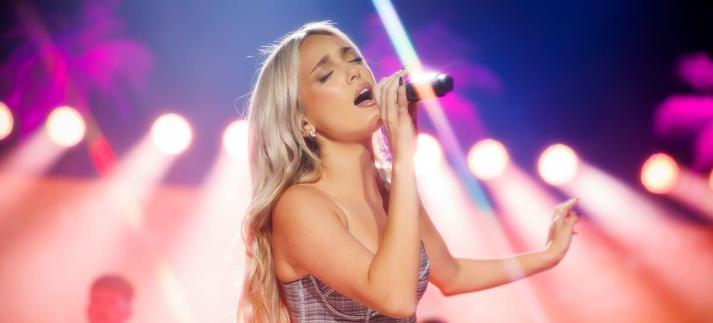 Ana Mena en la Billboard Music Week, en diciembre de 2024. / Christopher Polk