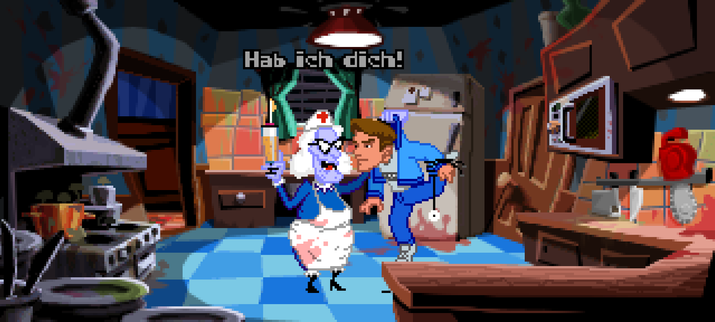 Nurse Edna: "Gotcha!"