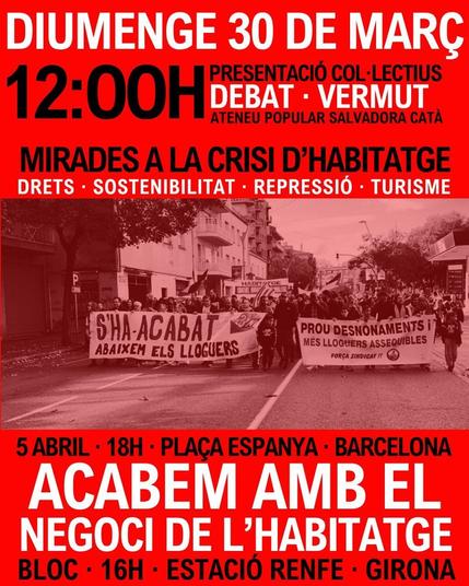 🚨 VERMUT + DEBAT! ☀️🚨  Mirades a la crisi de l'habitatge