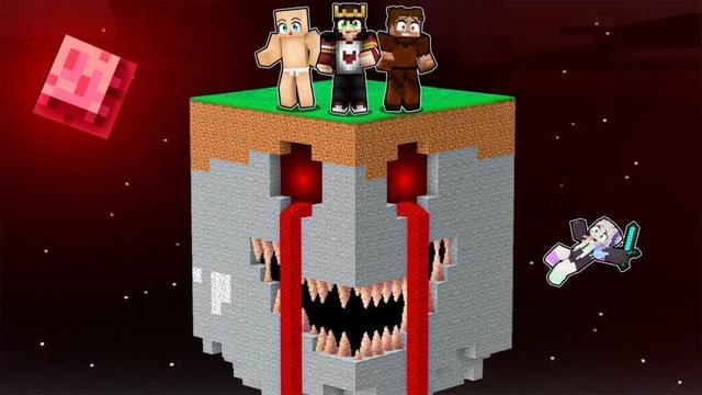 Minecraft'ta Korkunç Adaya Düştük 😱 - Minecraft
