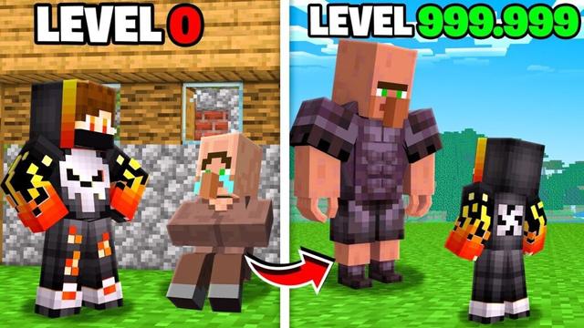 i Upgraded Villagers In Minecraft...