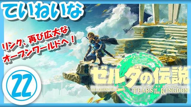 ニンテンドースイッチ「ゼルダの伝説ティアーズオブザキングダム」ストーリーをじっくり！㉒ The Legend of ZELDA/Tears of the Kingdom