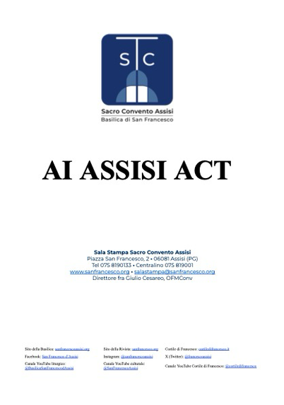 Ai Assisi friar’s declaration 1