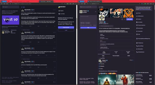 #WhateverHappenedTo: #vmst.io... Let's #CompareAndContrast...

#OhYeah... #ShadowBan(s) and #ReplyGuys... 

#AngryIncel's gonna #AngryIncel mainly because #UsuallyIlliterate