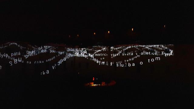 Interaktivní projekce v GASK v Kutné Hoře