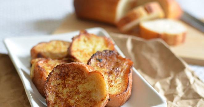 Photo pour la recette Pain perdu à la cannelle