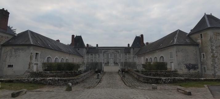 Entrée du château de Jandry