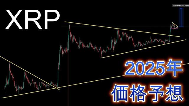 Rippleの2025年価格予想。暗号資産（仮想通貨）【XRP】